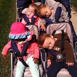 School field trip! (Sleeping on the way back from the park)