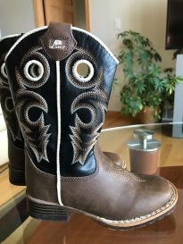 My new boots! (Thanks, Grandma & Grandpa!)