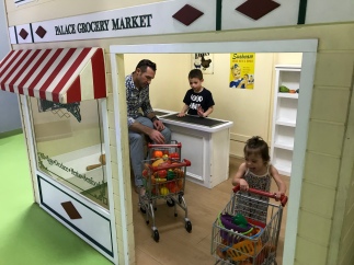 Because who doesn't love a pretend game of grocery shopping?!